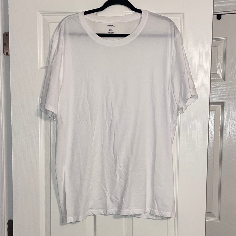 Sonoma White Short Sleeve Crew Neck Tee